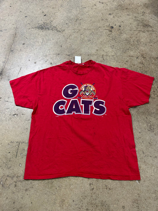Florida Panthers Go Cats Tee - Red Size XXL