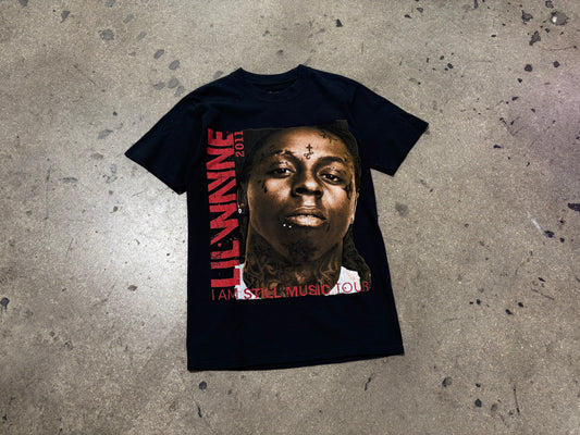 2011 Lil Wayne Tour Tee - Black Size Small