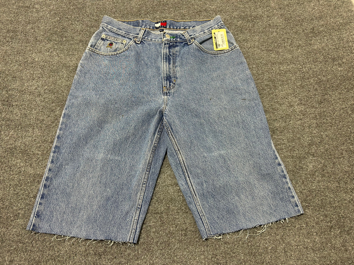 Tommy Hilfiger Cutoff Shorts - Blue Size 34