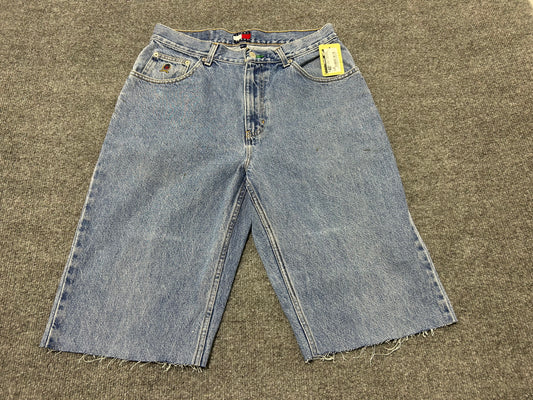 Tommy Hilfiger Cutoff Shorts - Blue Size 34