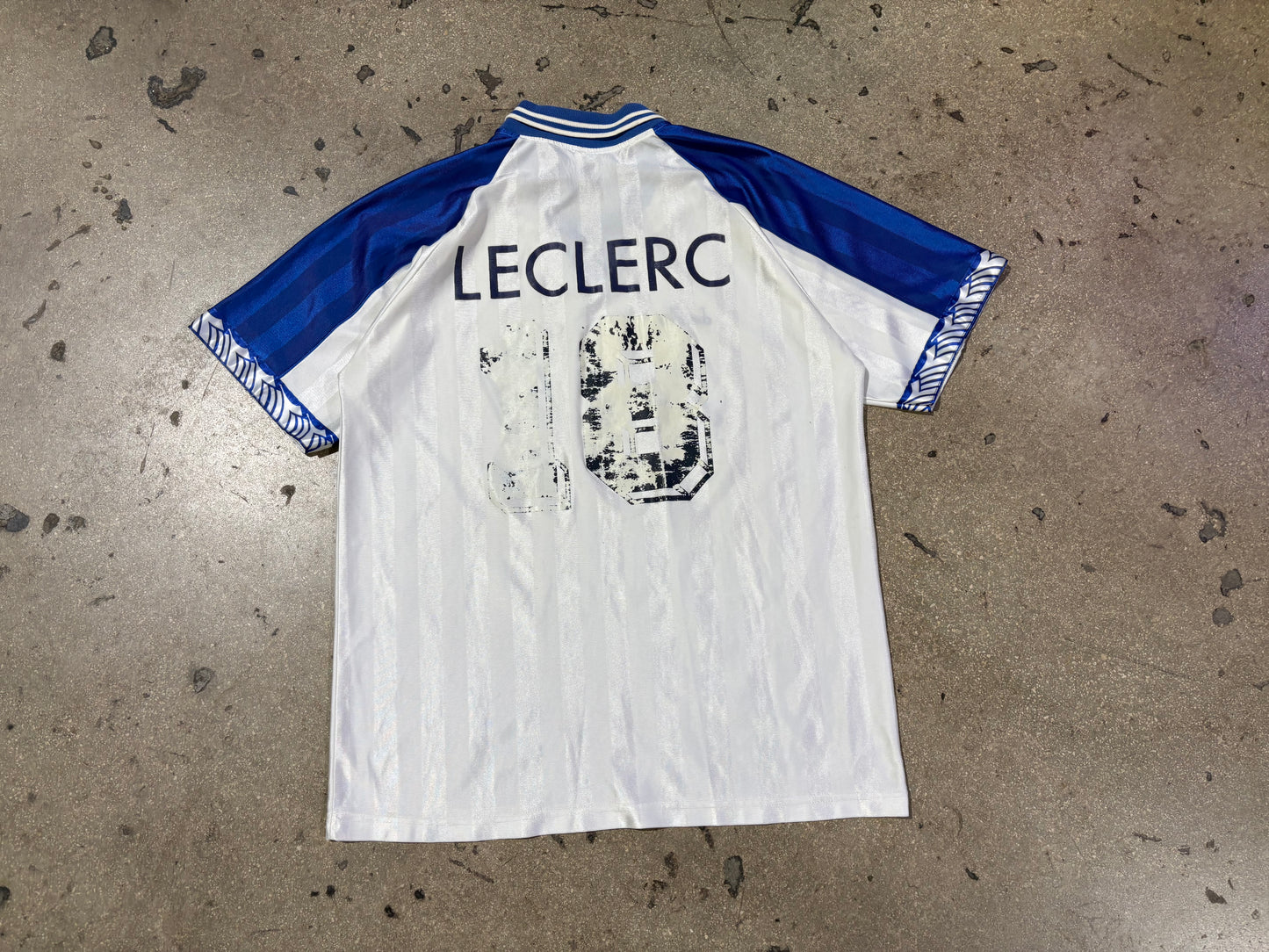 Diadora Speed Remittance Soccer Jersey - White Size Large