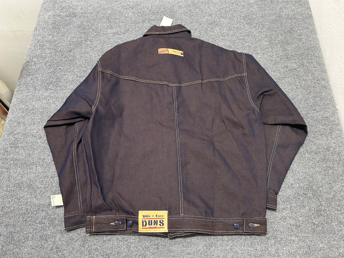 Willie Esco Denim Jacket - Blue Size Large