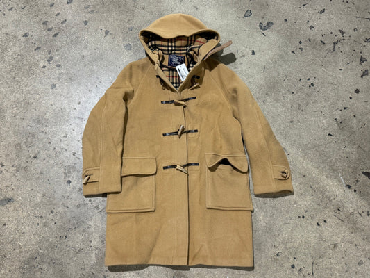 Burberry Wool Dufflecoat - Beige Size Large