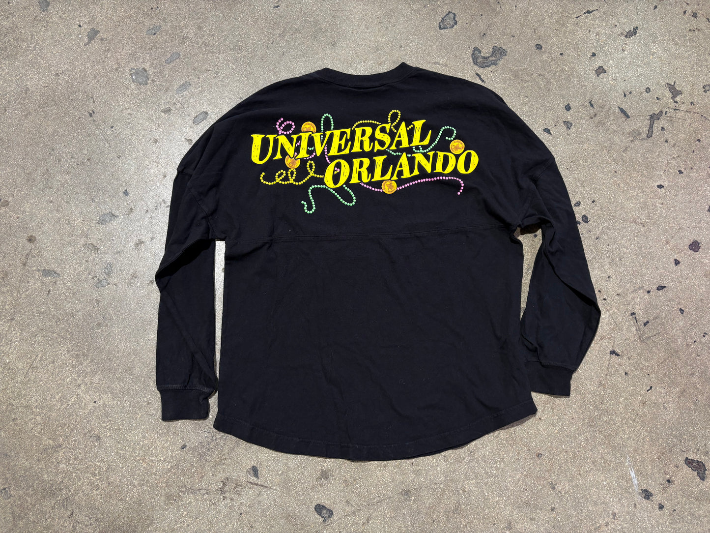 Universal Orlando Party Like A Pirate Long Sleeve Tee - Black Size Medium