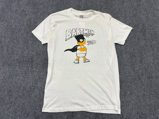 Bartman Avenger of Evil Tee - White Size Large