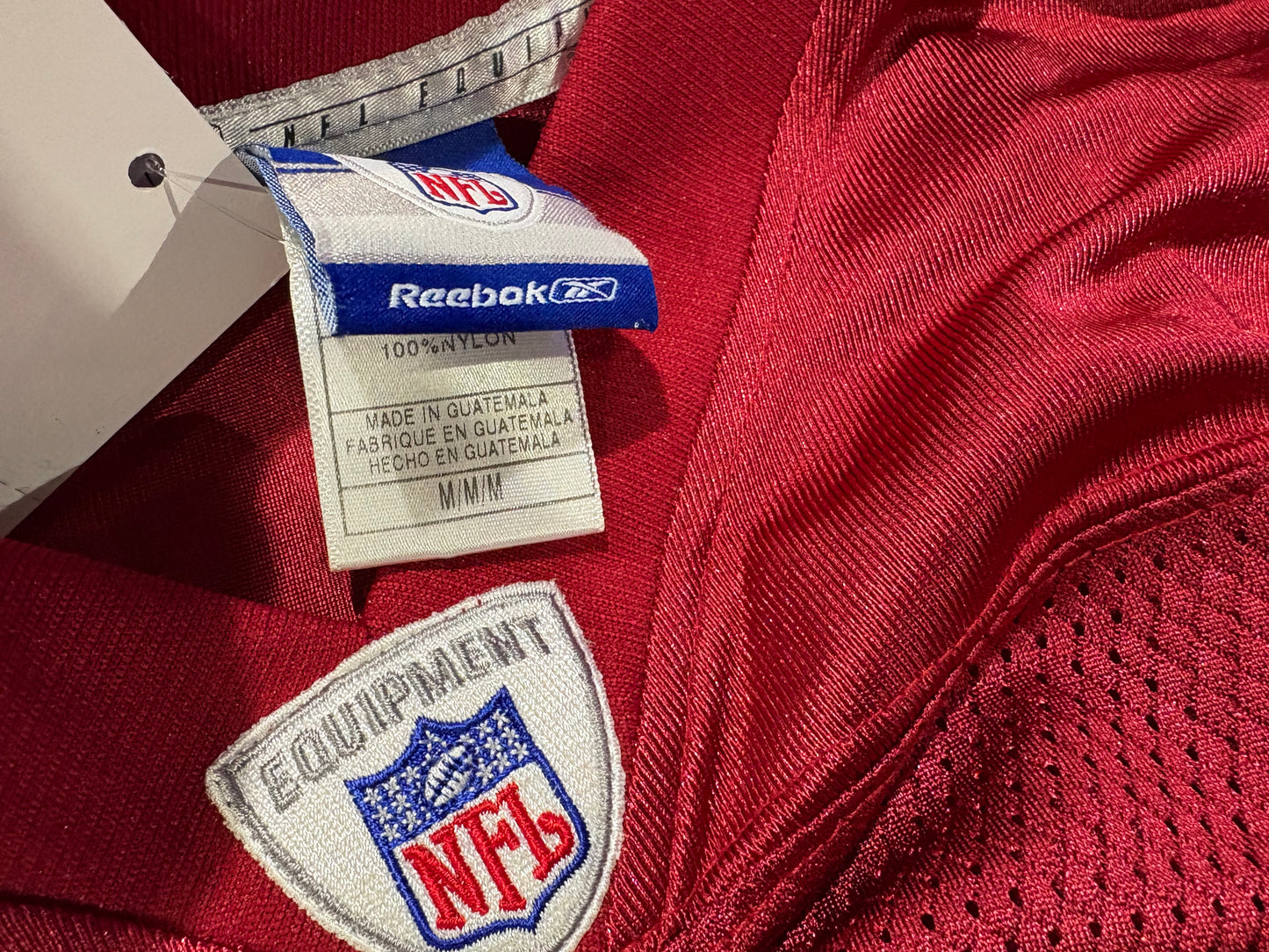 Arizona Cardinals #7 Matt Leiner Football Jersey - Red Size Medium