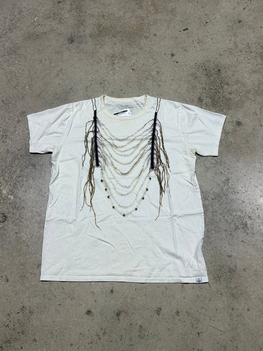 Visvim Necklace Shirt - White Size Large(con)