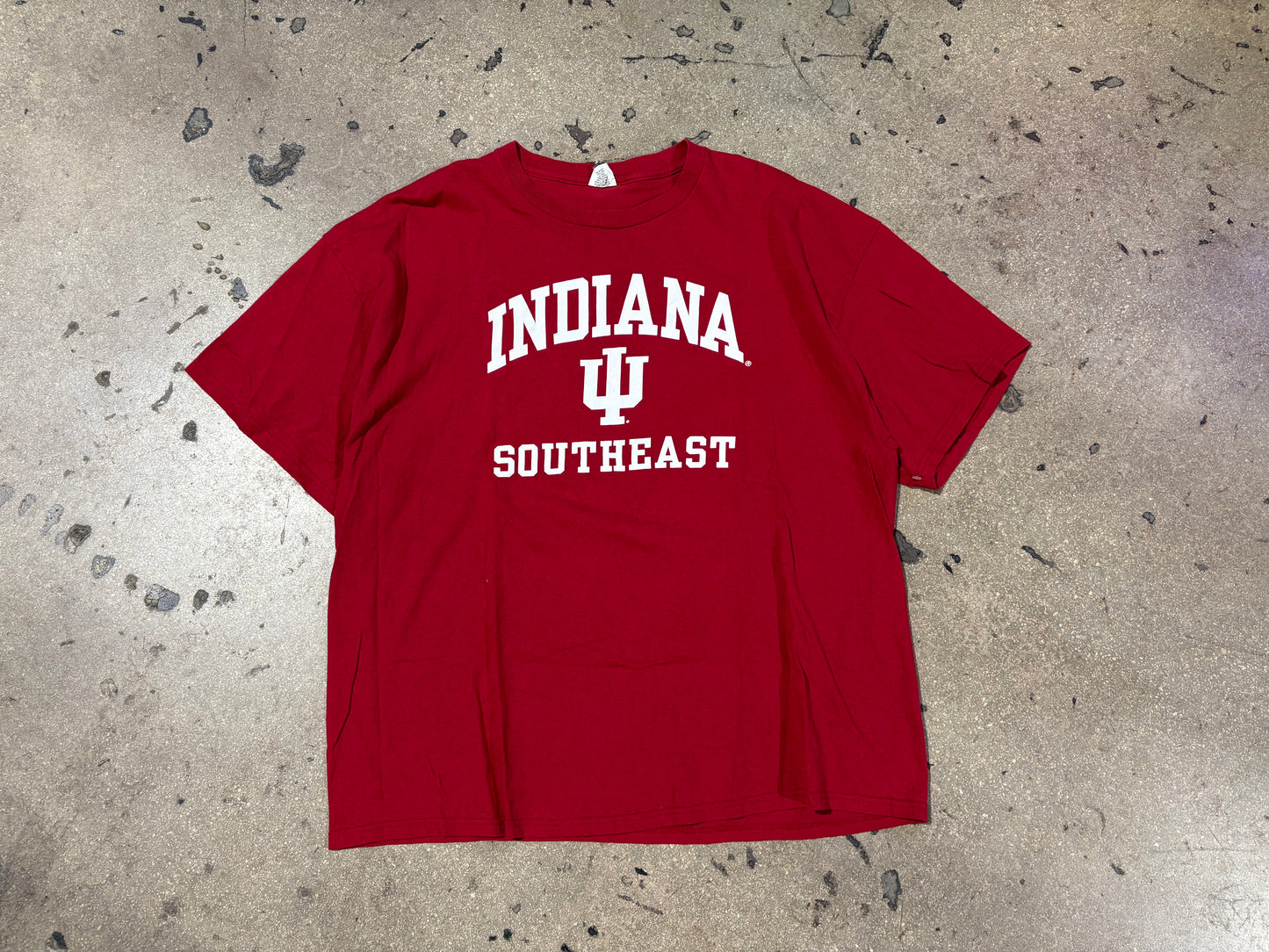 University of Indiana South East Tee - Red Size XXL