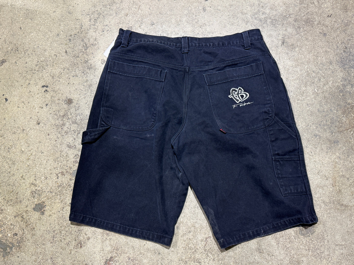 FUBU Denim Shorts - Black Size 40