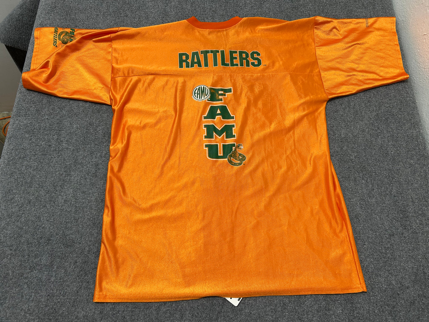 2005 Florida A&M FAMU Rattlers Jersey - Orange Size XXL