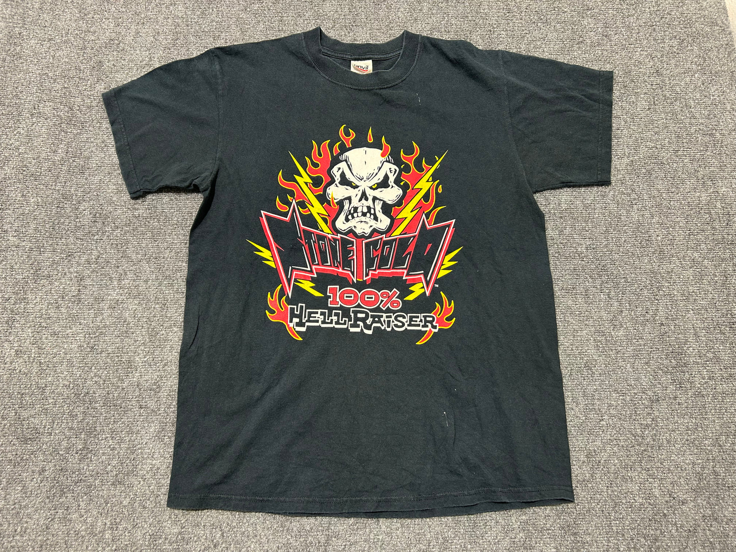 WWE Stone Cold 100% Hellraiser Tee - Black Size Large