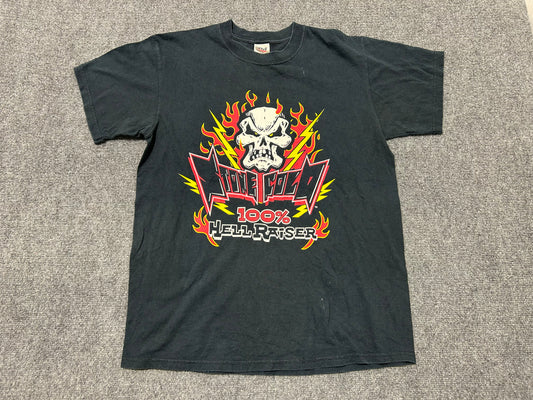 WWE Stone Cold 100% Hellraiser Tee - Black Size Large