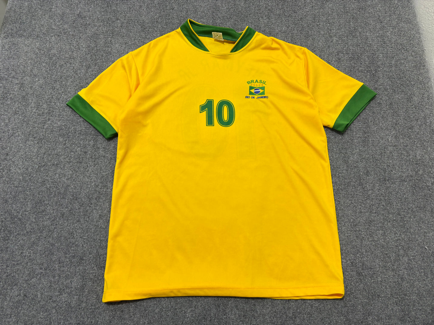 Boot Brasil #10 Neymar Jersey - Yellow Size Large