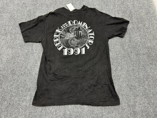 1991 Derek Trucks Kid Photo Tee - Black Size Large