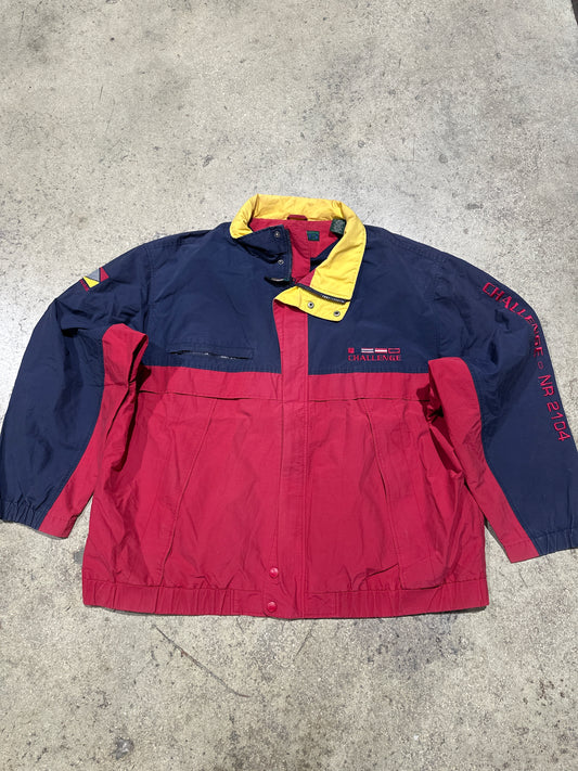 HC Challenge Sailing Gear Jacket - Navy/Red/Yellow Size XXXL 3XL