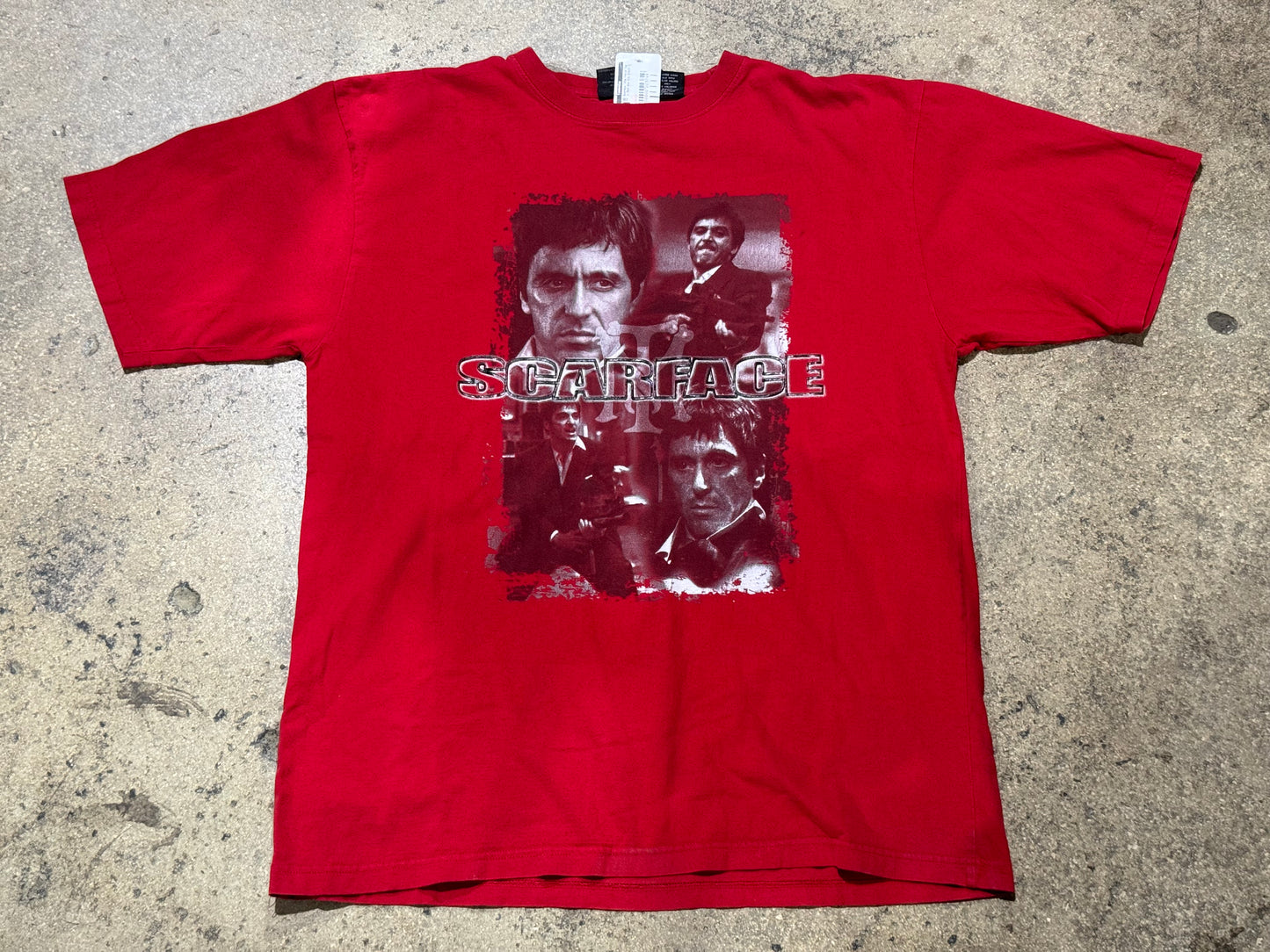 Scarface Little Friend Tee - Red Size XXL