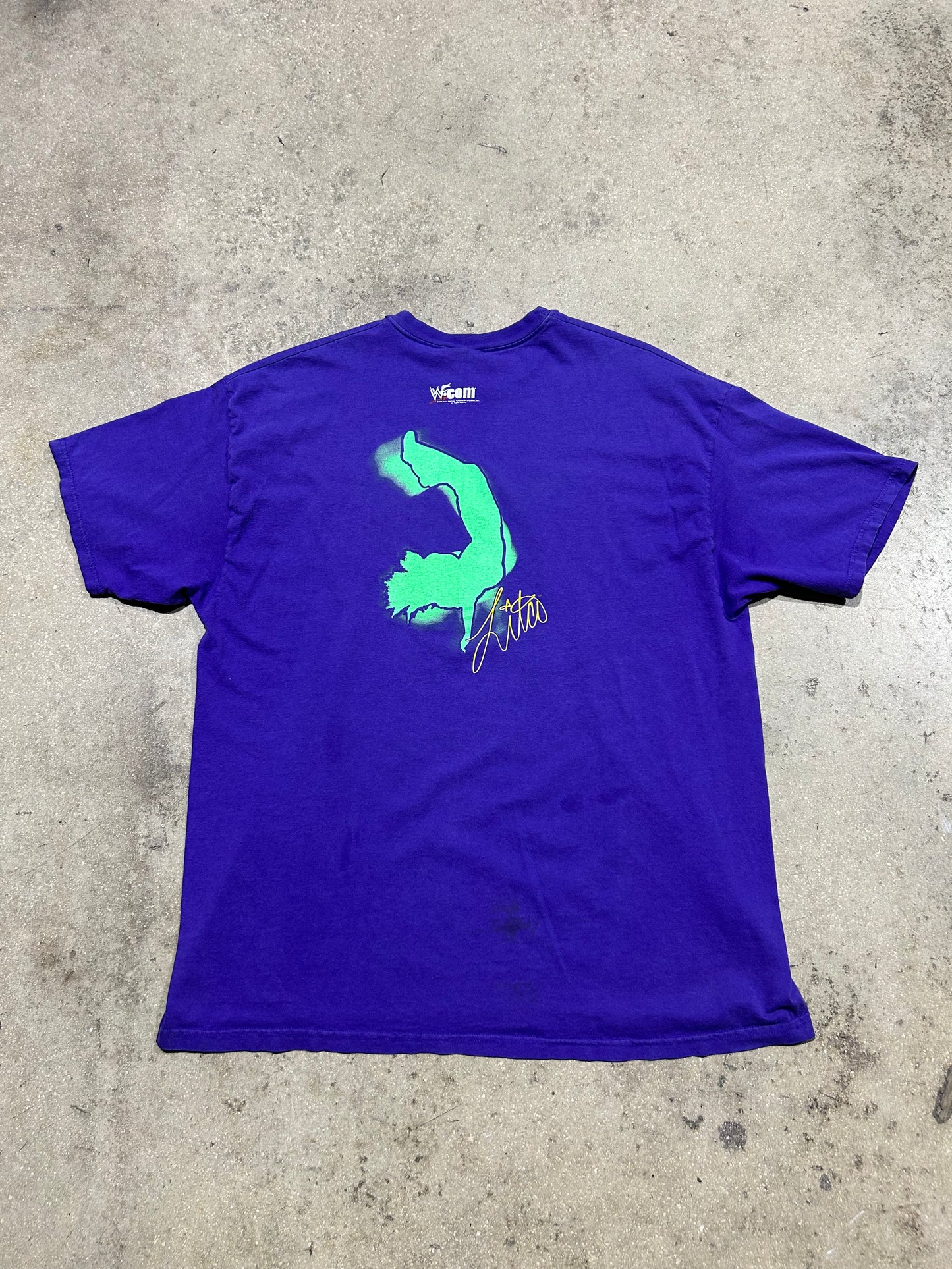 2004 WWF Lita Tee - Purple Size XXL