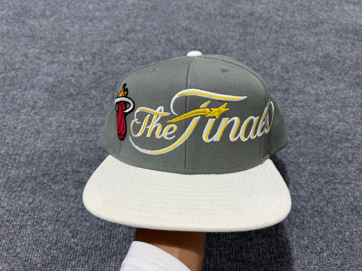 Miami Heat The Finals SnapBack Hat - Gray