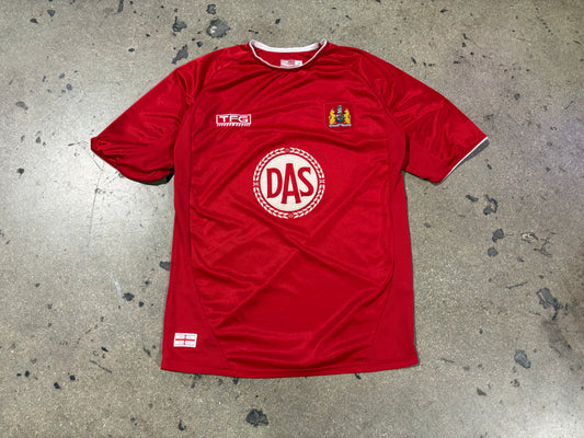 TFG Bristol City FC Soccer Jersey - Red Size Medium
