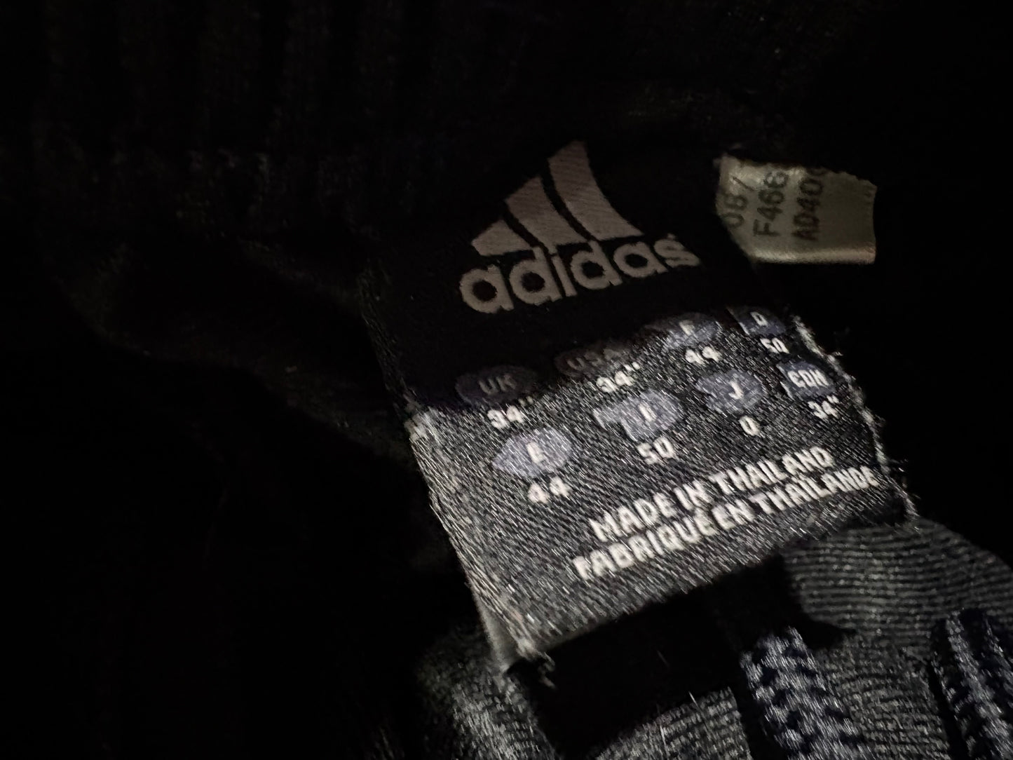 Adidas Baggy Track Pants - Black/Neon Size Medium