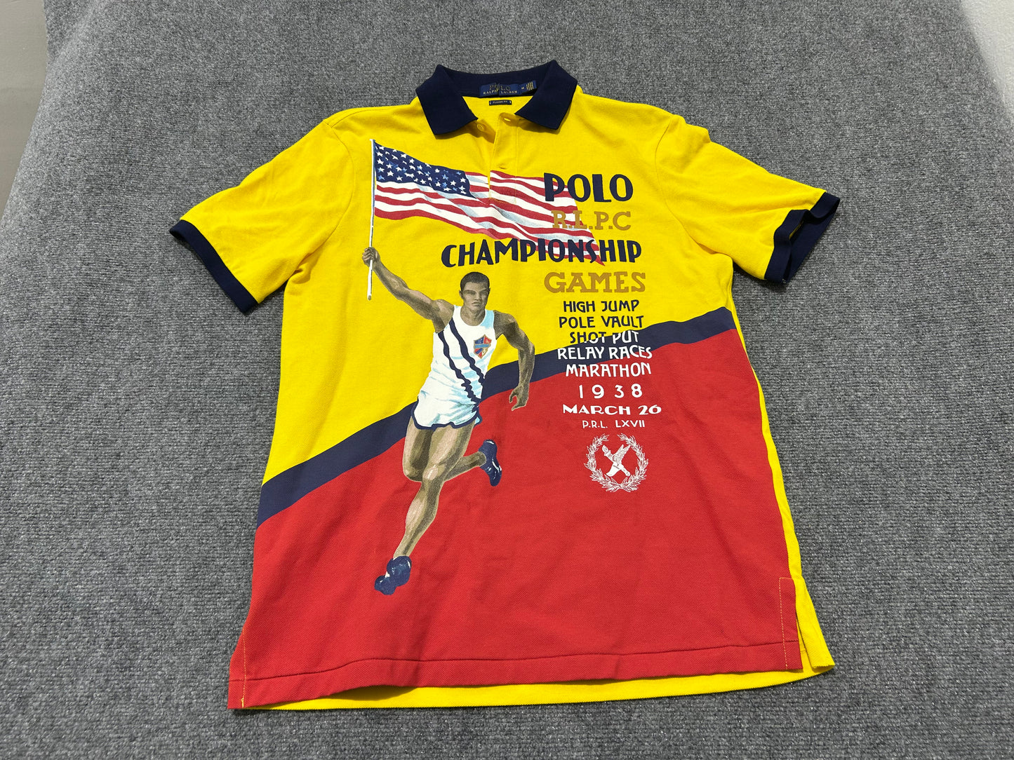 Polo Ralph Lauren Championship Game USA Shirt - Multi Size Medium (con)