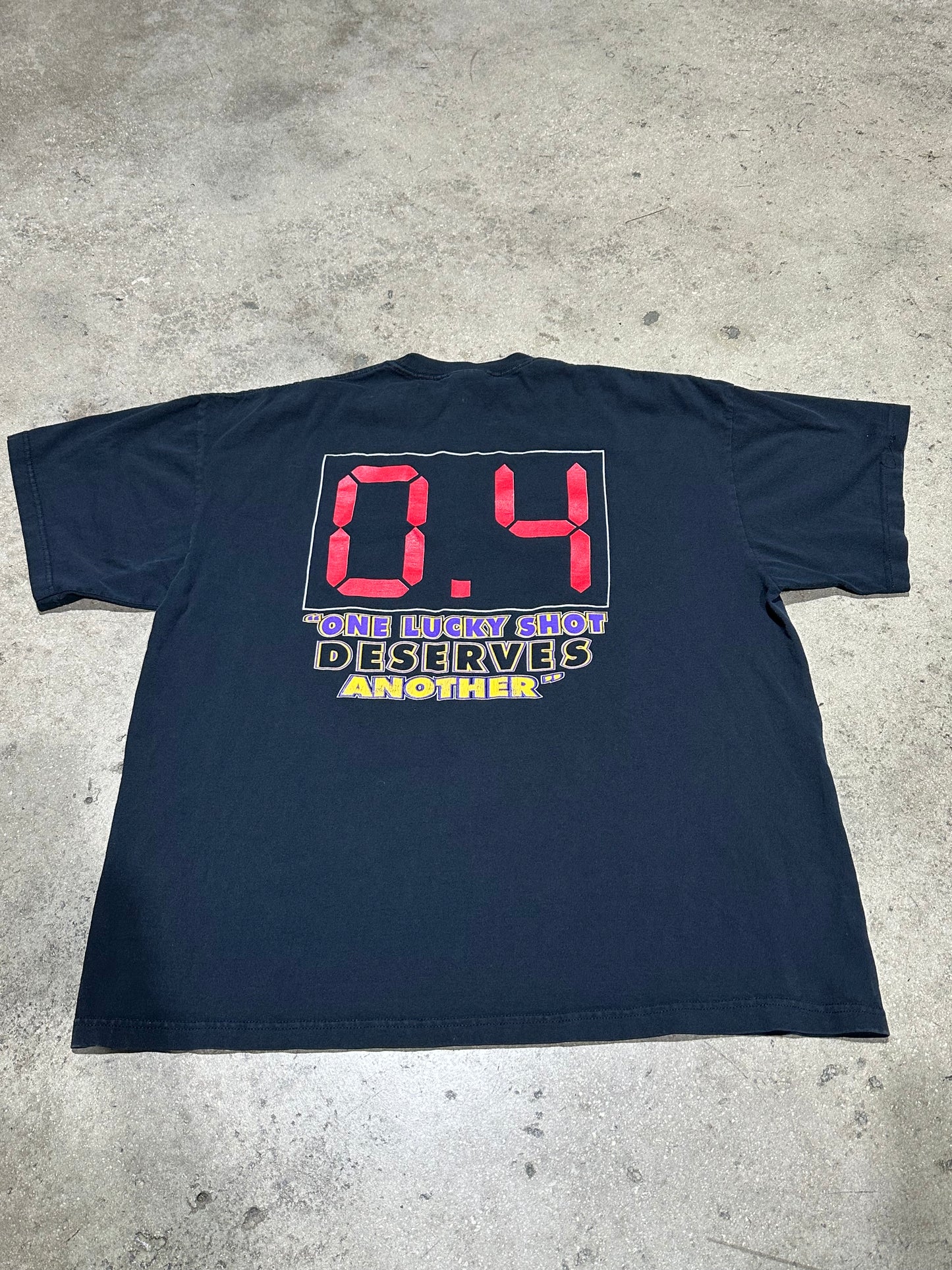 2004 Lakers Reloaded Matrix Tee - Black Size XXL