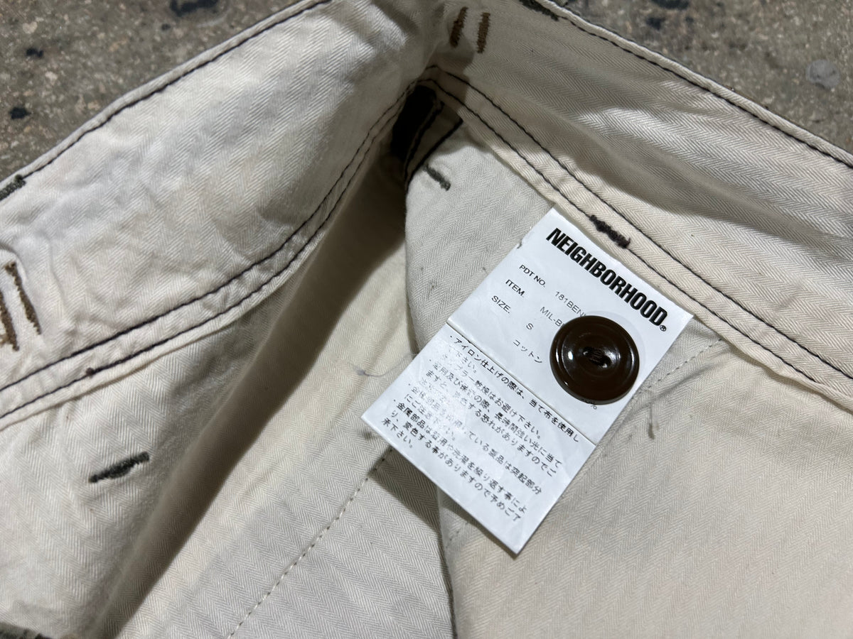 Neighborhood Camo Cargo Shorts - Camo Size Small