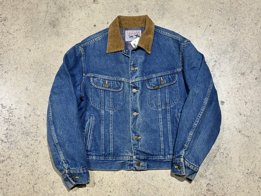 70s Lee Storm Rider Denim Jacket Size Large