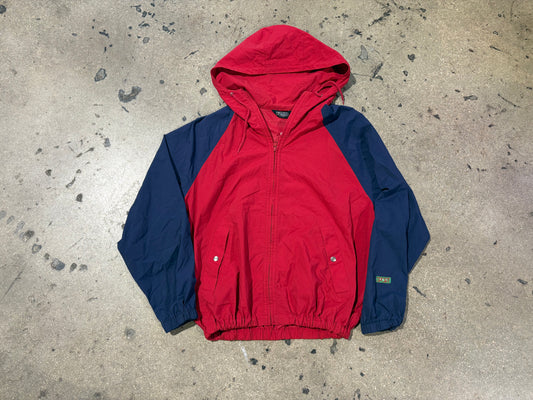 90s Polo Ralph Lauren Zip Up Jacket - Red Size Medium