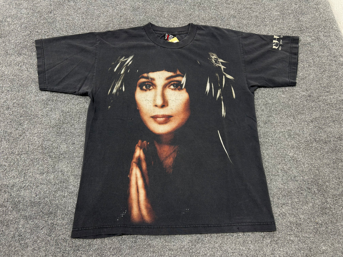Cher Do You Believe Tee - Black Size Large