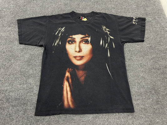 Cher Do You Believe Tee - Black Size Large