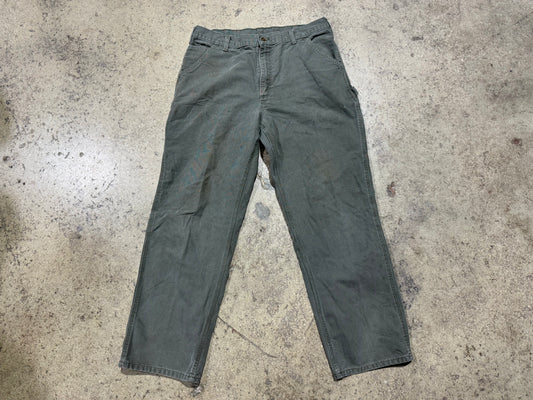 Carhartt Carpenter Pants - Olive Size 36x32