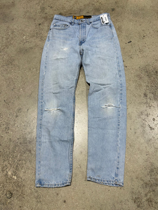Levis Silvertab Straight Jeans - Blue Size 31x30