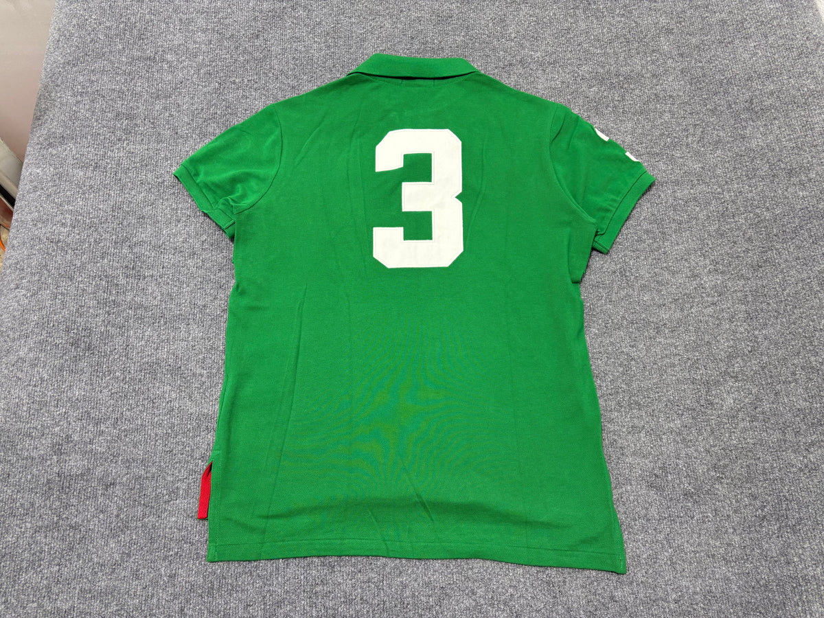 Polo Ralph Lauren #3 Rome Rugby Polo - Green Size Medium