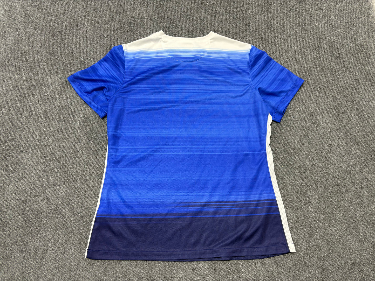 USA Womens Gradient Soccer Jersey - Blue Size XL