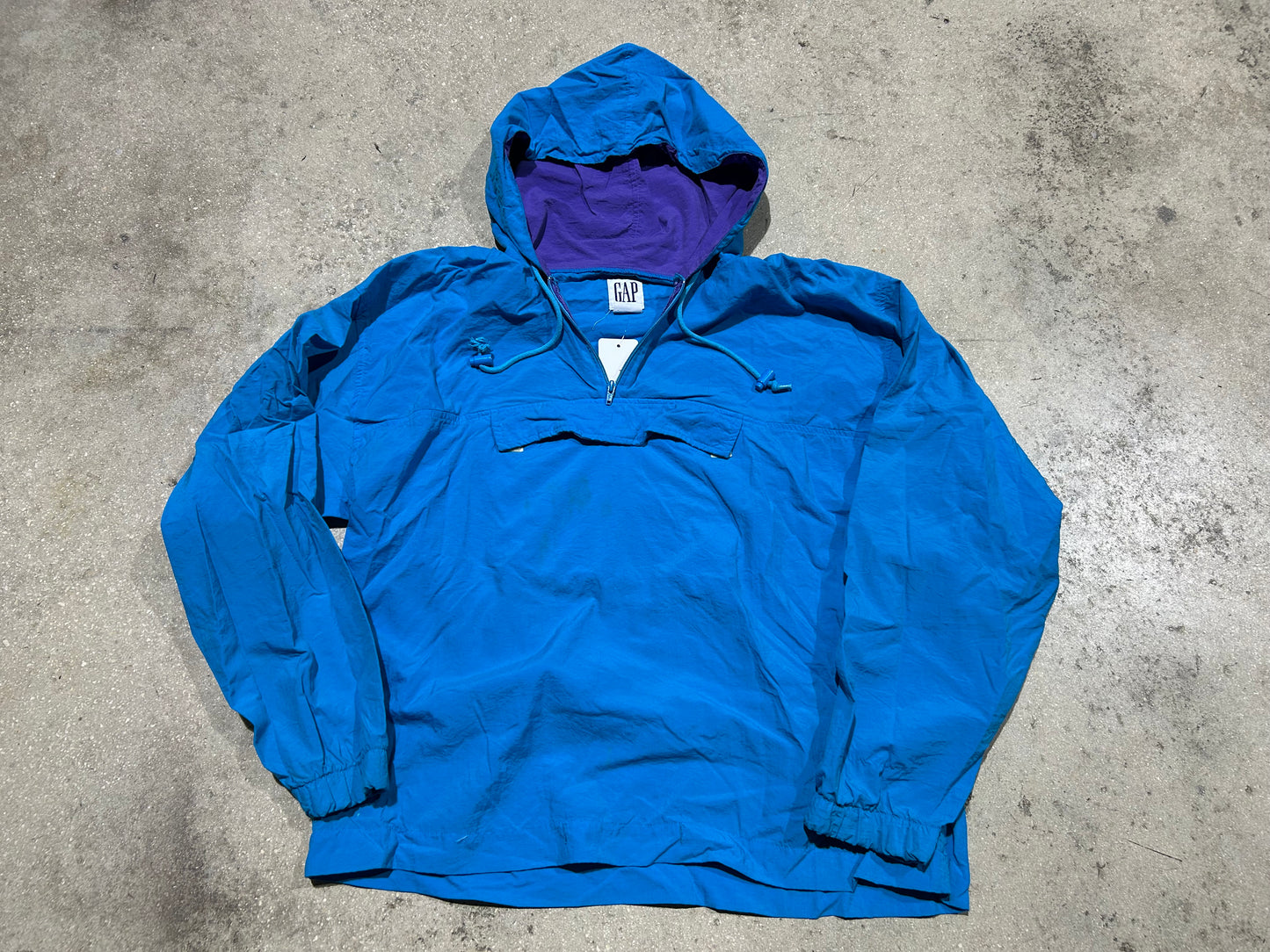GAP Anorak - Teal Size Large