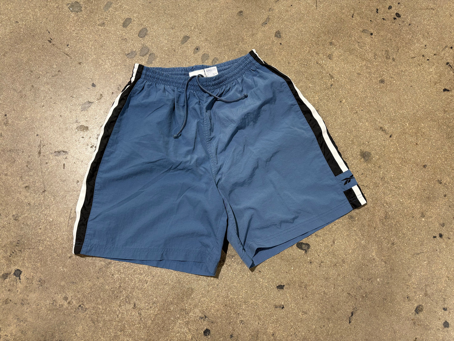 Reebok Swim Shorts - Blue Size Medium