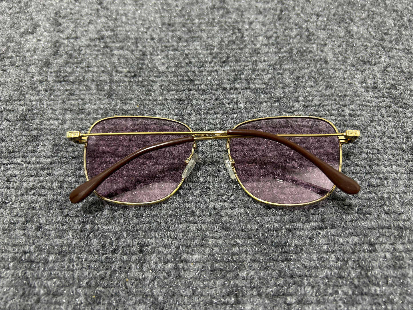 Givenchy Gold Rim Glasses - Pink/Gold/Brown