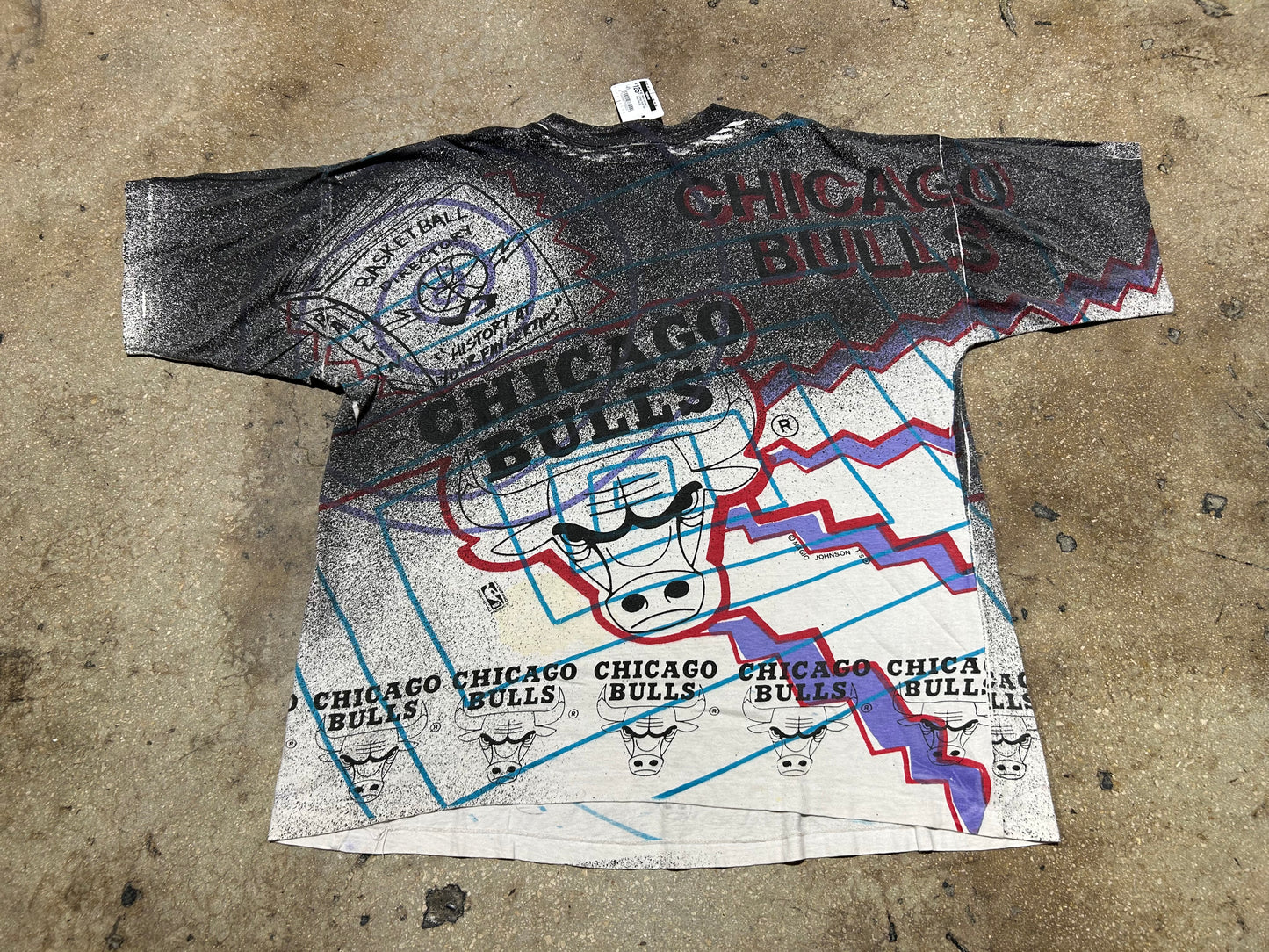 Magic Johnson T Chicago Bulls Tee - Multi Size XL