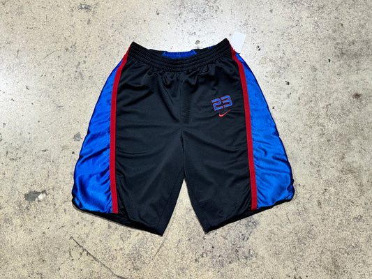 Nike LeBron Shorts - Black/Blue Size Large