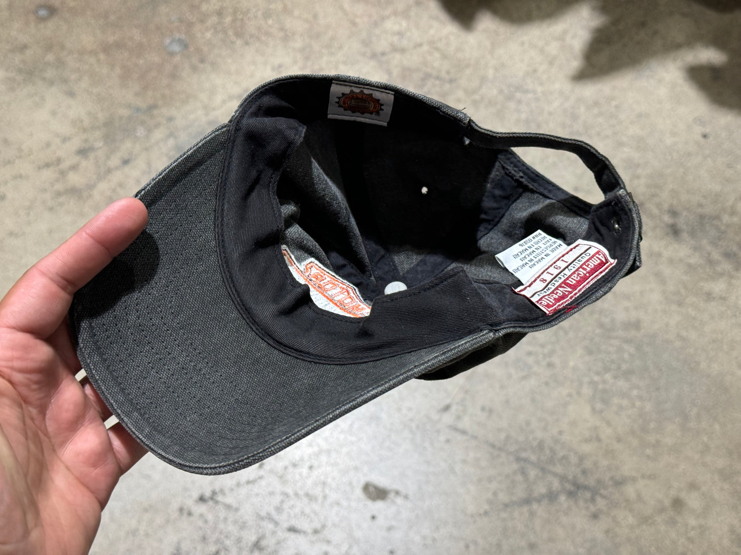 Harley Davidson Dad Hat - Black