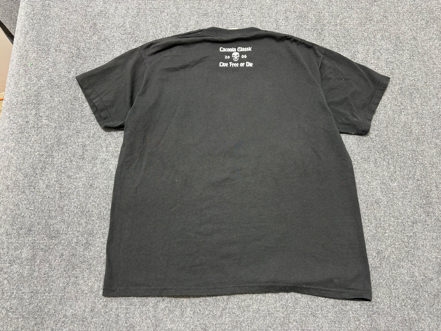2006 Laconia Bike Week Tee - Black Size XL