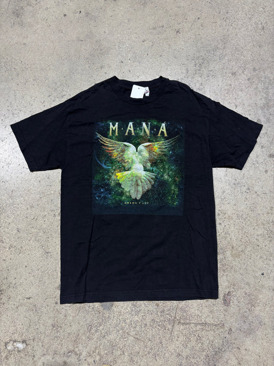 2012 Mana Tour Tee - Black Size Large