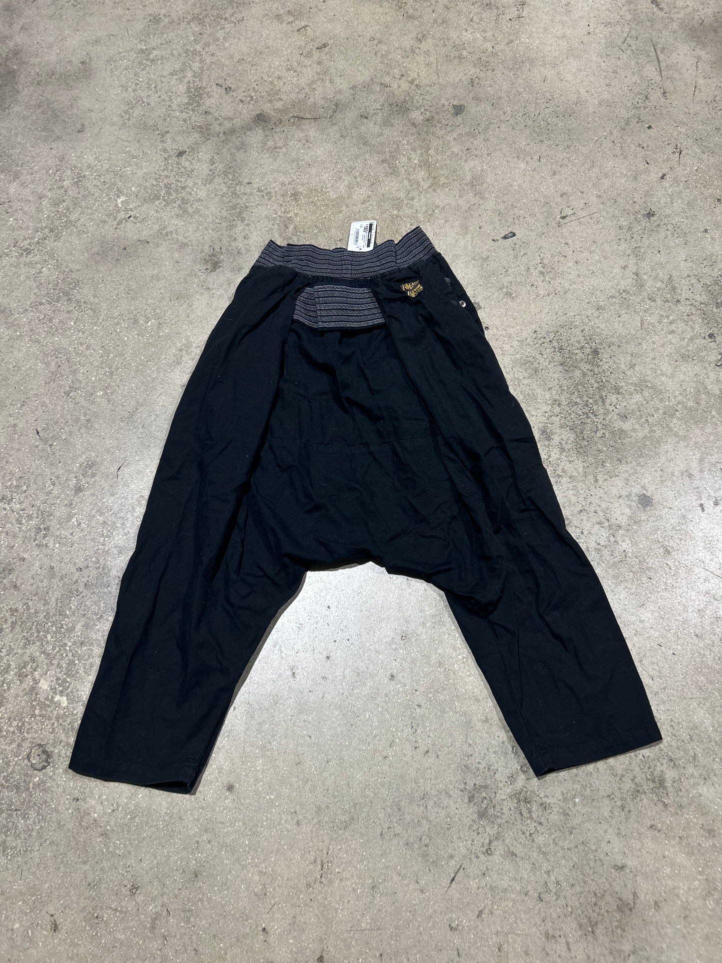 Kapital Sirlon Stretch Cropped Pants - Black Size Small