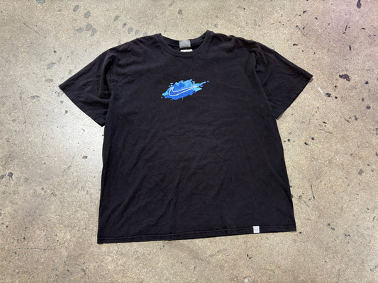 Nike Splash logo Tee - Black Size XL