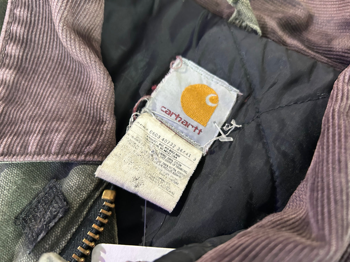 Carhartt Chore Work Jacket - Faded Black Size XL