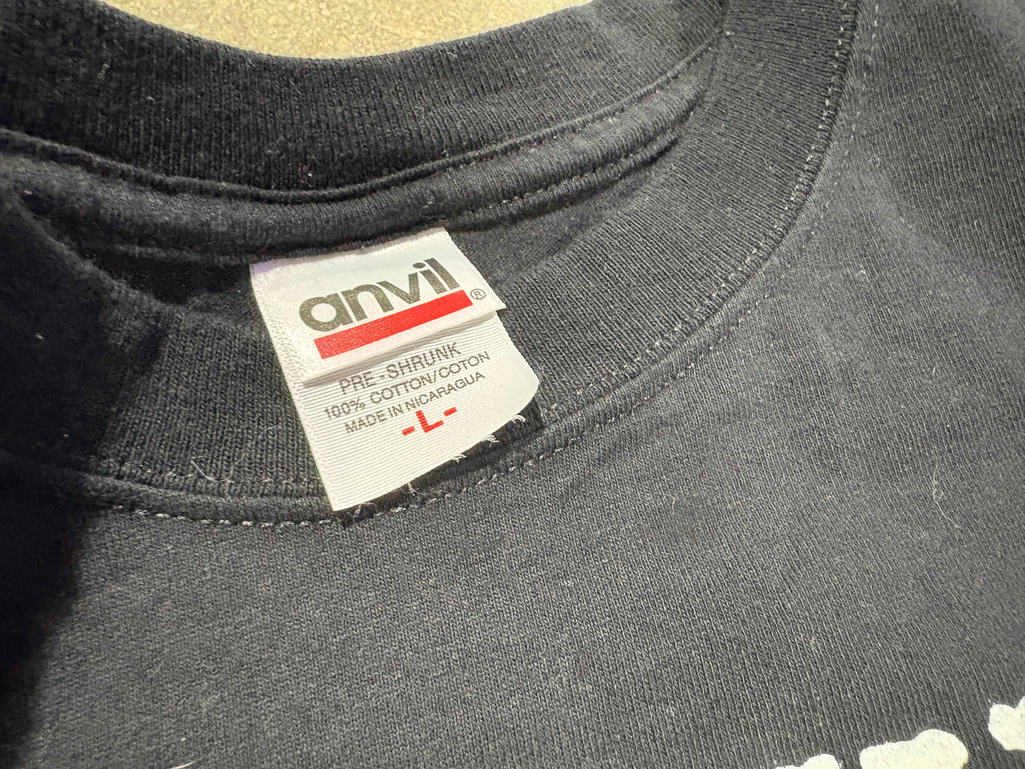 Clinton Let Lying Dogs Sleep Tee - Black Size Large