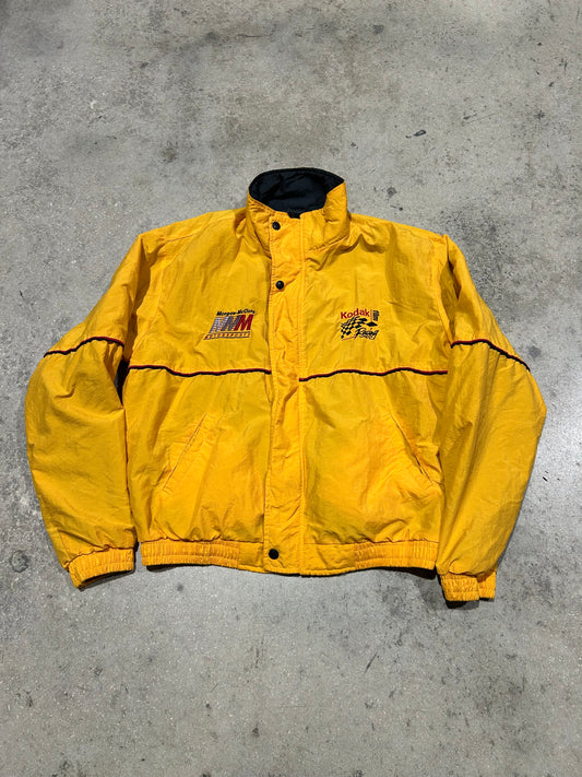 Kodak Film Racing Nascar Jacket - Yellow Size Large