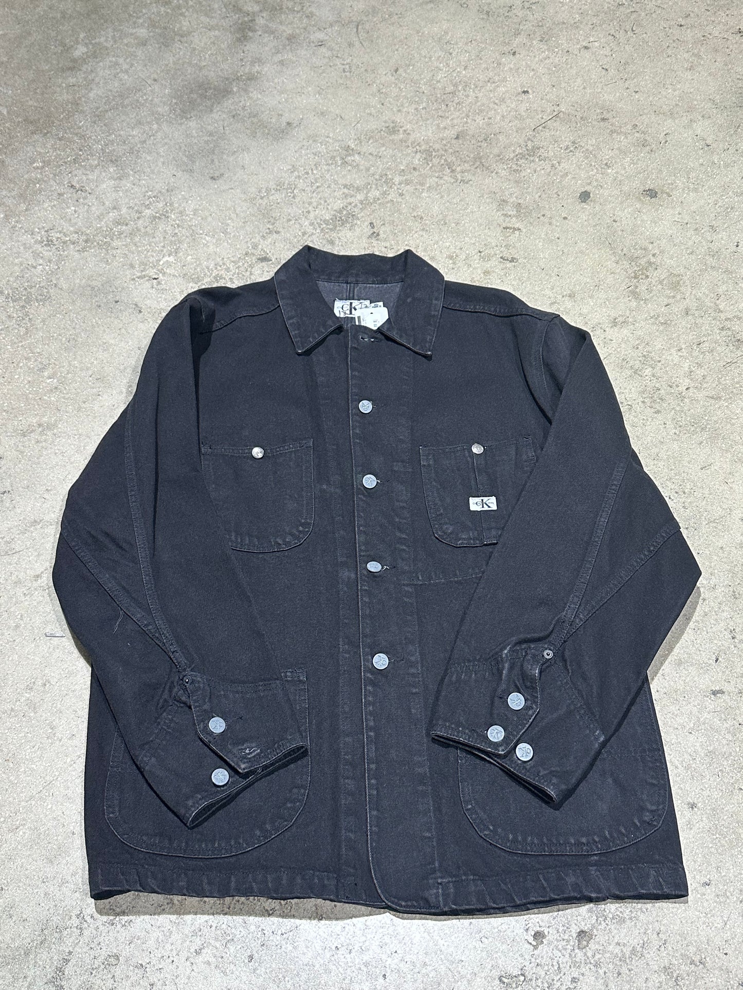 Calvin Klein Denim Barn jacket - Black Size XL