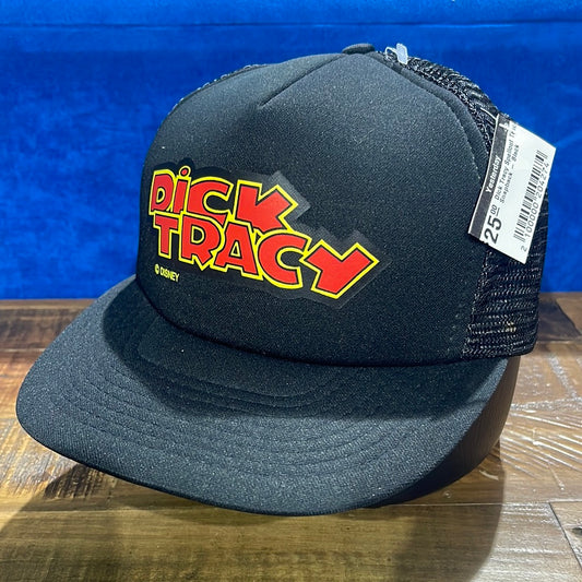 Dick Tracy Spellout Trucker Snapback - Black